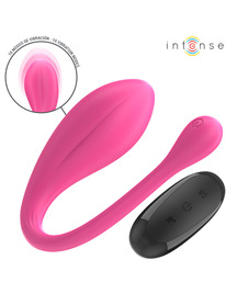 intense - janice vibrador u dupla estimulaÇÃo 10 vibraÇÕes rosa controle remoto