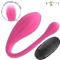 intense - janice vibrador u dupla estimulaÇÃo 10 vibraÇÕes rosa controle remoto