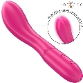 intense - lisette vibrador 19 cm flexÍvel 10 vibraÇÕes rosa