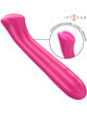 intense - paty vibrador 19 cm flexÍvel 10 vibraÇÕes modelo 2 rosa