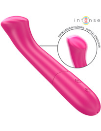 intense - paty vibrator 19 cm flexible 10 vibrations model 2 pink