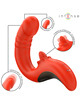 intense - paulina vibrador estimulador en forma de u rojo
