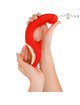 intense - vibrador e estimulador paulina em forma de u vermelho