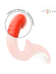 intense - vibrador e estimulador paulina em forma de u vermelho