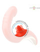 intense - paulina vibrador estimulador en forma de u rojo