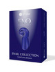 snail vibe - evo for him male masturbator slide n'roll dark blue
