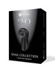 snail vibe - evo for him masturbador masculino slide n'roll negro