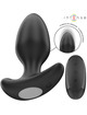 Intense - joey plug anal 10 vibraciones negro control remoto