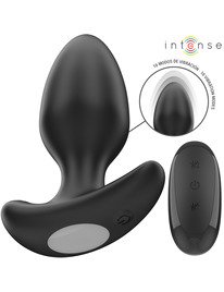 intense - joey anal plug 10 vibraÇÕes preto controle remoto