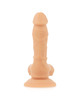 cock miller - harness + silicone density cocksil articulable 13 cm