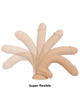 cock miller - harness + silicone density articulable cocksil 18 cm