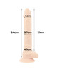 cock miller - arnÊs + densidade de silicone cocksil articulvel 24 cm