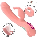 intense - rachel rabbit vibrador 5 vibraÇÕes rosa