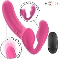 intense - amy double vibrator 20 cm pink remote control