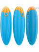 Intense - mike vibrating bullet 10 vibraÇÕes controle remoto azul