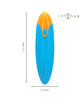 Intense - mike vibrating bullet 10 vibraÇÕes controle remoto azul