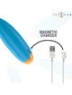 Intense - mike vibrating bullet 10 vibraÇÕes controle remoto azul