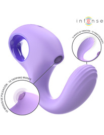 intense - baxter vibrator  stimulator violet remote control