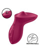 satisfyer - exciterrr vibrador lay-on clÍtoris berry
