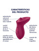 satisfyer - exciterrr vibrador lay-on clÍtoris berry