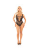 Body Leg Avenue Diamond Preto