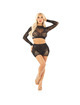 Conjunto Leg Avenue Shila Preto