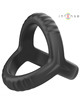 intense - carson double silicone penis ring black model 4