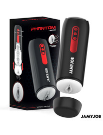 jamyjob - phantom automatic vagina masturbator 5 suction and thrust modes