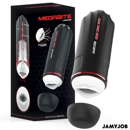 Masturbador Automático Jamyjob Megabite Boca