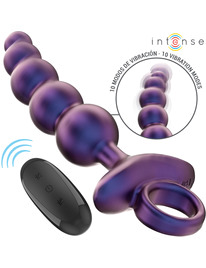 intense - tito vibrador anal plug modelo 3 controle remoto