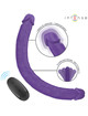 Intense - gunter dildo doble vibrador 40 cm morado control remoto