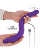 Intense - gunter dildo doble vibrador 40 cm morado control remoto