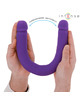 Intense - gunter dildo doble vibrador 40 cm morado control remoto
