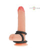 intense - hugh 3 basic silicone penis rings black