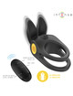 intense - sam vibrator double penis ring 10 vibrations black