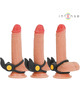 intense - sam vibrator double penis ring 10 vibrations black