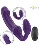 Intense - jill double vibrator 20 cm purple remote control