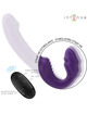 Intense - jill double vibrator 20 cm purple remote control