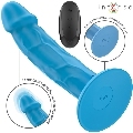 intense - phoebe vibrador realÍstico 10 vibraciones azul control remoto