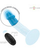 Intense - phoebe realistic vibrator 10 vibrations blue remote control
