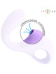 intense - baxter vibrador e estimulador violeta controle remoto