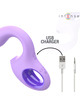 intense - baxter vibrador e estimulador violeta controle remoto