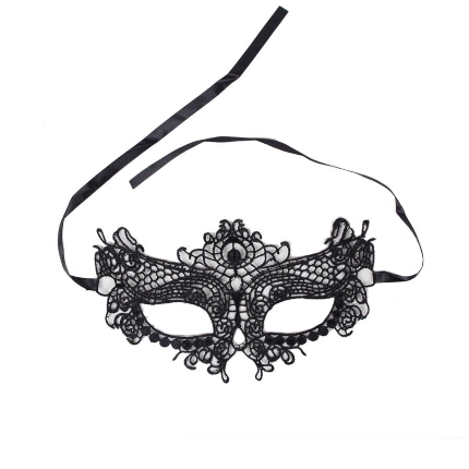 queen lingerie - lace mask one size