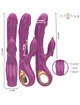 Intense - halle multifunction vibrator with dolphin stimulating tongue purple