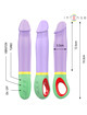 Vibrador Rabbit Intense Velma Roxo