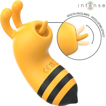Estimulador da Próstata Intense Maya Bee Amarelo