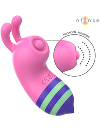 intense - willy stimulator bee pink/green
