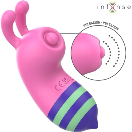 intense - willy stimulator bee pink/green