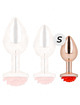 Kink - plug anal oro rosado rosa roja s