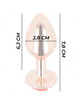 Kink - plug anal oro rosado rosa roja s